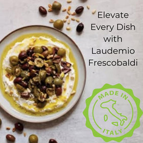 Frescobaldi Laudemio salad drizzle - brightens salads and vegetables.