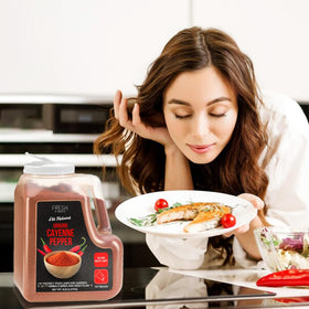 Fresh Finest 5-lb cayenne bulk pack ideal for busy kitchens.