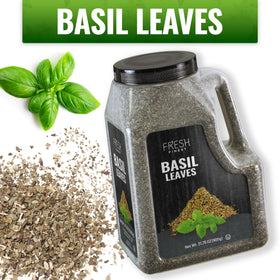 Fresh Finest Basil Leaves tomato-sauce aroma in rich sauce