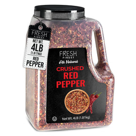 Fresh Finest crushed red pepper bulk 4lb for versatile home and professional kitchens