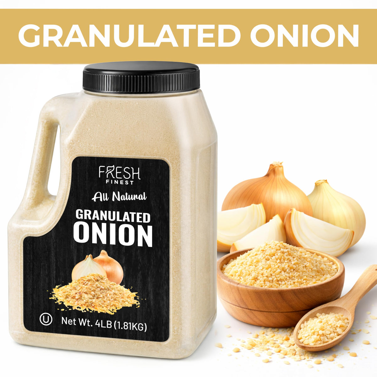 Fresh Finest onion powder adds depth to soups and sauces.