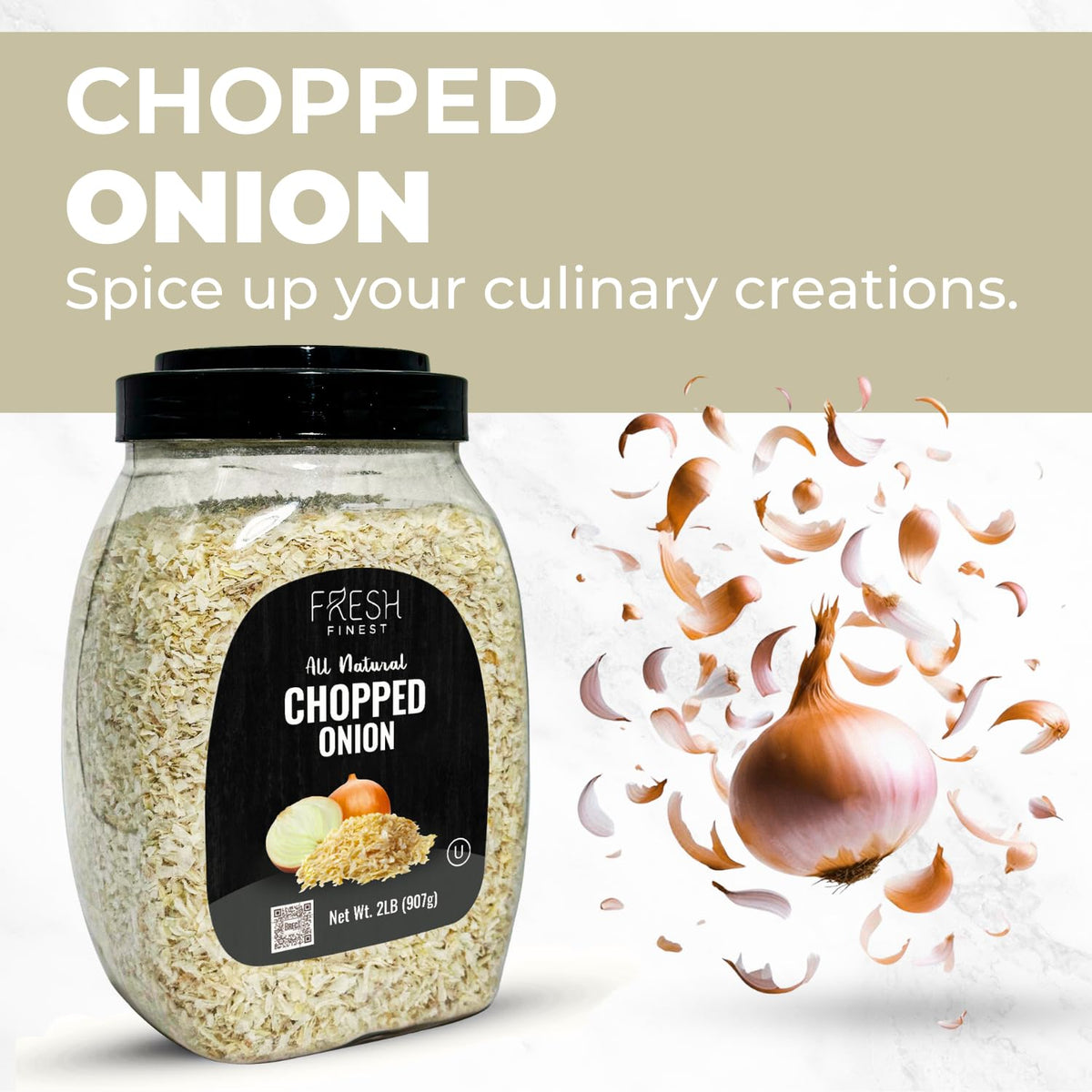 Fresh Finest onions in cooking use for stews and sauces demonstrates versatility.