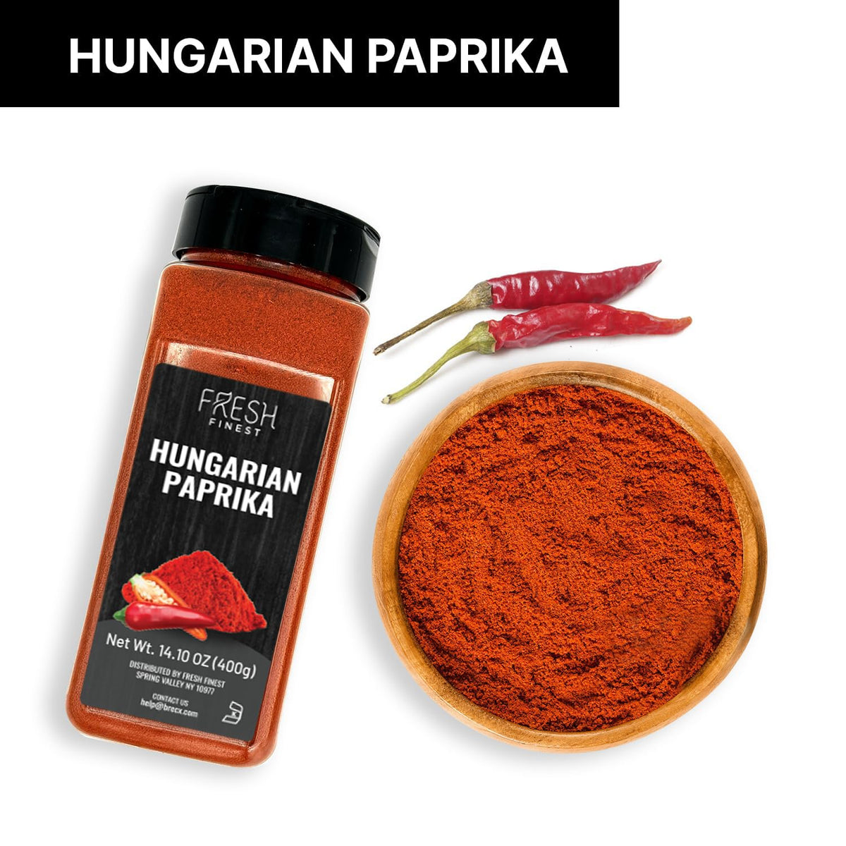 Sweet, smoky aroma from Fresh Finest paprika elevates soups and sauces.