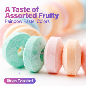 Fresh Finest party favors with candy necklaces for festive goody bags.