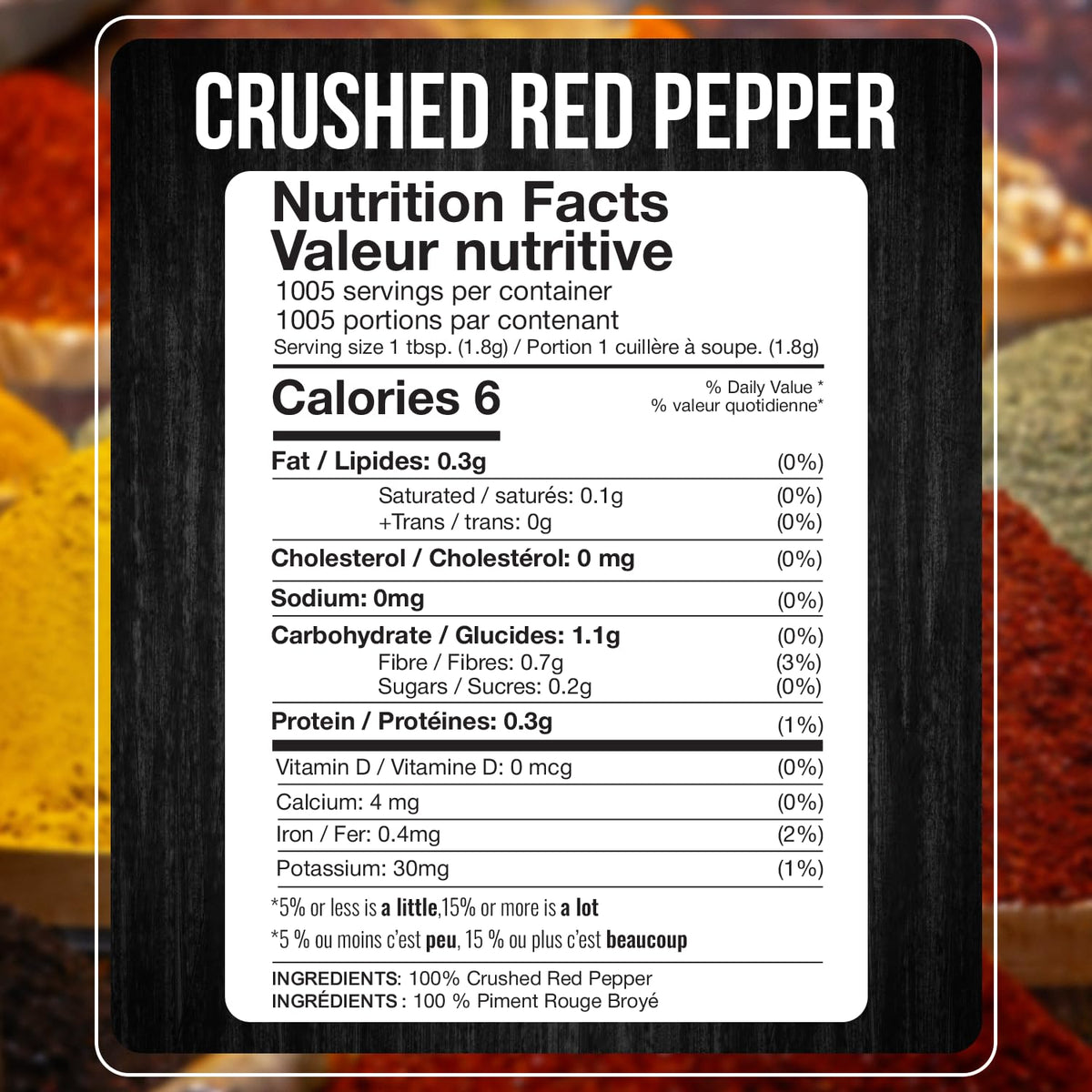 Fresh Finest red pepper flakes enrich sauces with depth and brightness
