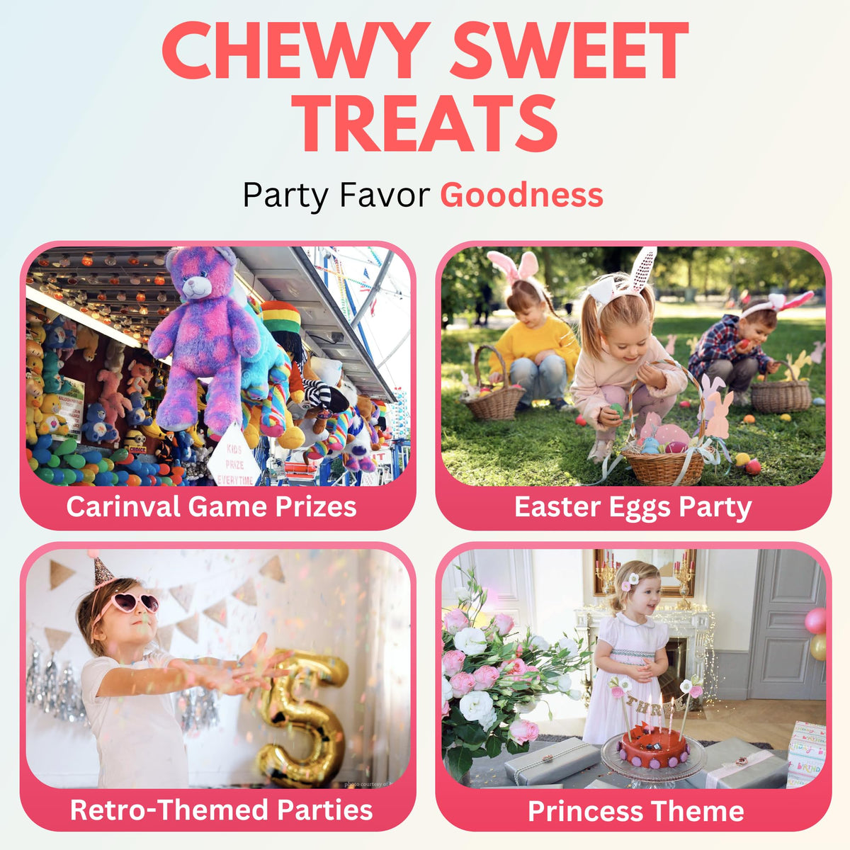 Fresh Finest sealed for freshness to protect treats at events