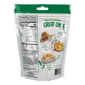 Fresh Gourmet Crispy Dillies with macaroni and cheese add bite
