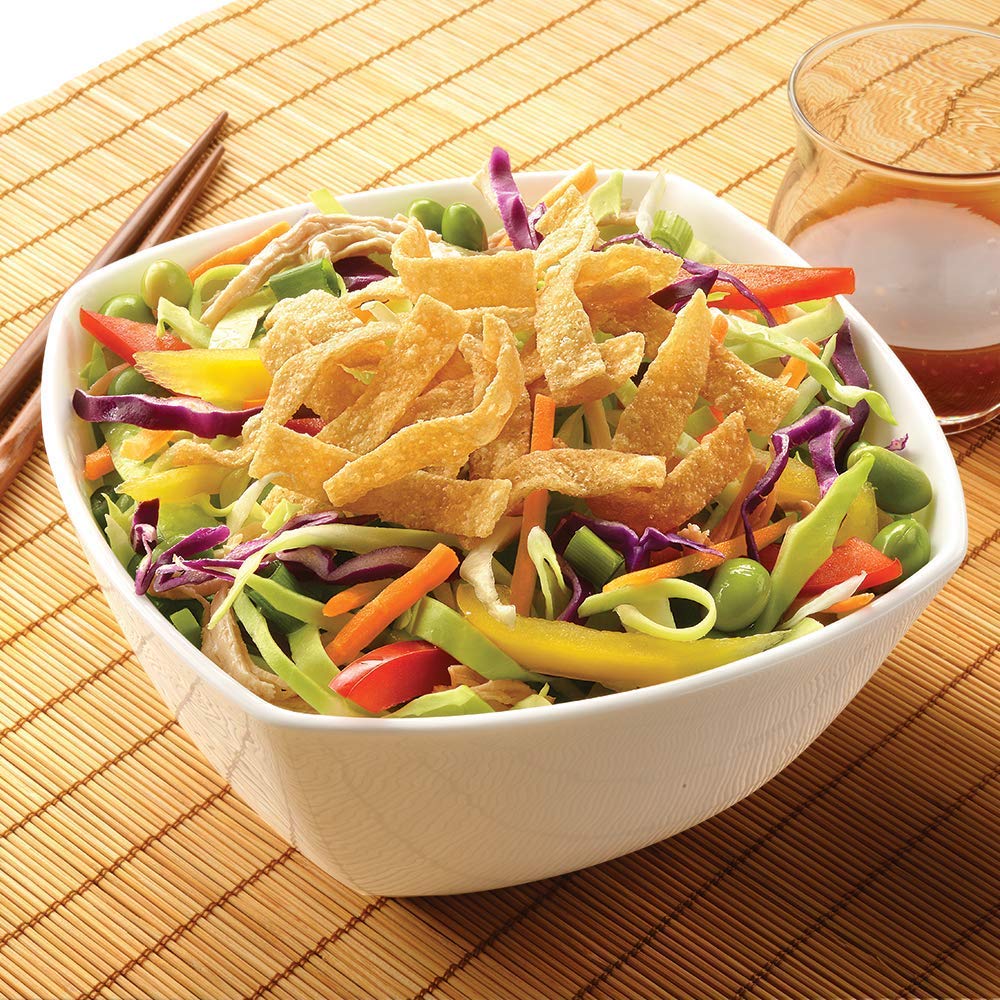 Fresh Gourmet noodle bowl garnish provides extra crunch and aroma