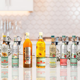 Fresh Press Farms Georgia-grown bottle emphasizes domestic sourcing and freshness