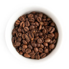 Fresh Roasted Coffee aroma steam cup—crisp, flavorful sip.