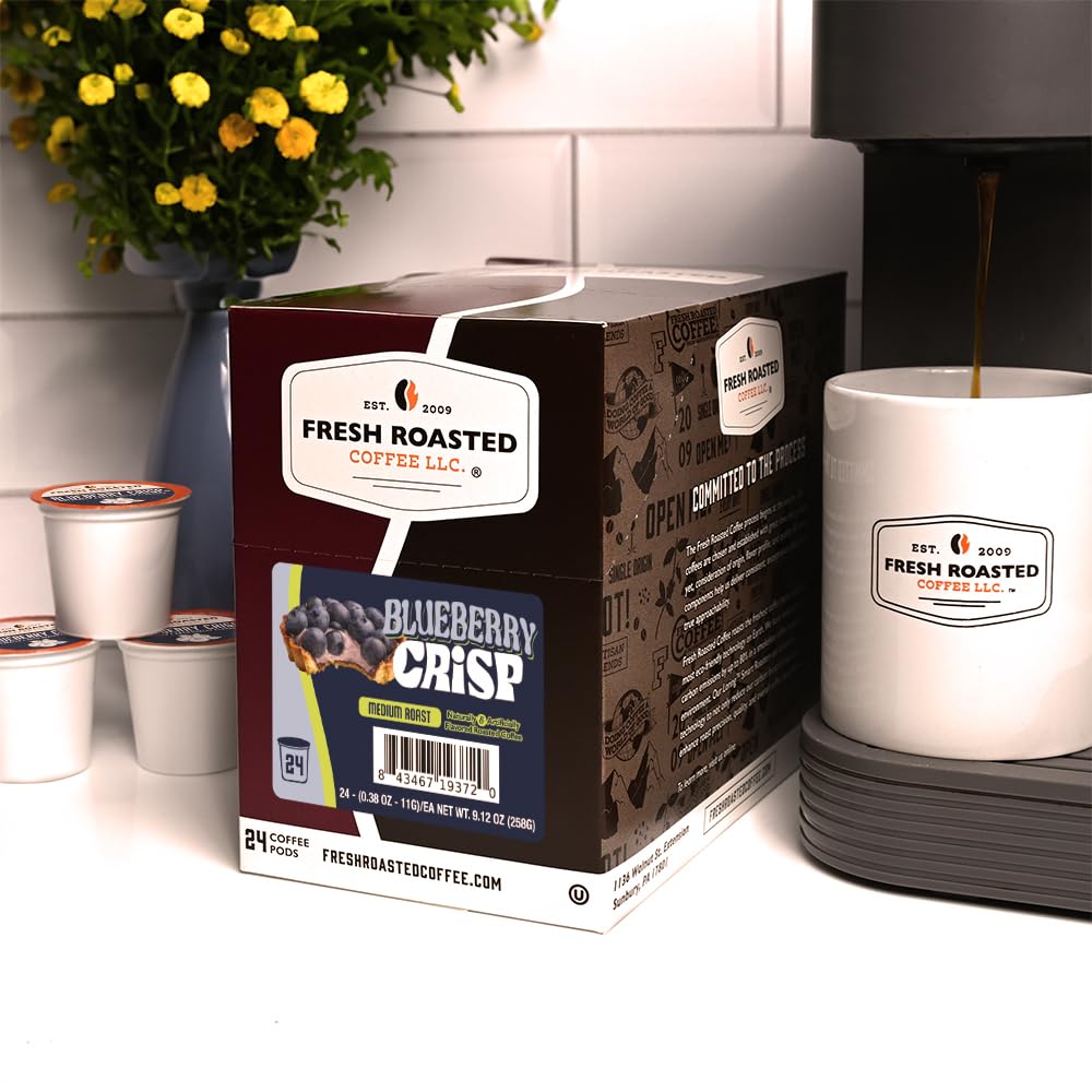 K-Cup 2.0 compatibility—Fresh Roasted Coffee pods brew easily.