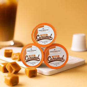 Fresh Roasted Coffee compostable grounds support a greener, waste-free routine.
