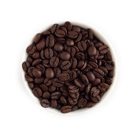 Fresh Roasted Coffee Dark Brazil, whole beans for versatile grinds.