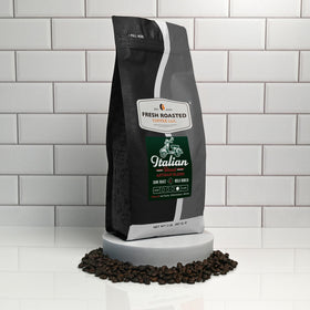 Fresh Roasted Coffee dark roast beans delivering bold flavor