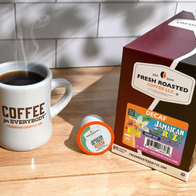 Fresh Roasted Coffee pack uses nitrogen flush to lock in freshness