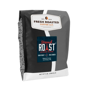 Fresh Roasted Coffee French Roast whole bean bag for bold mornings