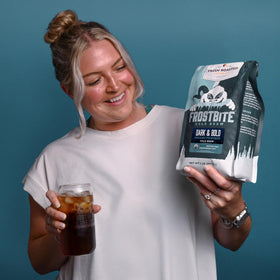Fresh Roasted Coffee Frostbite Cold Brew brew-ready – perfect for automatic drip or cold brew makers.