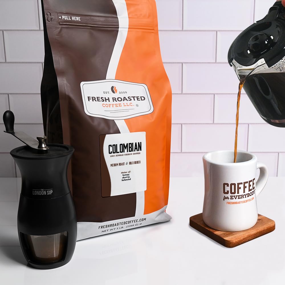 Fresh Roasted Coffee grind-your-way compatibility for any brewer