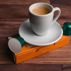 Fresh Roasted Coffee compatible with Nespresso OriginalLine machines for easy home use