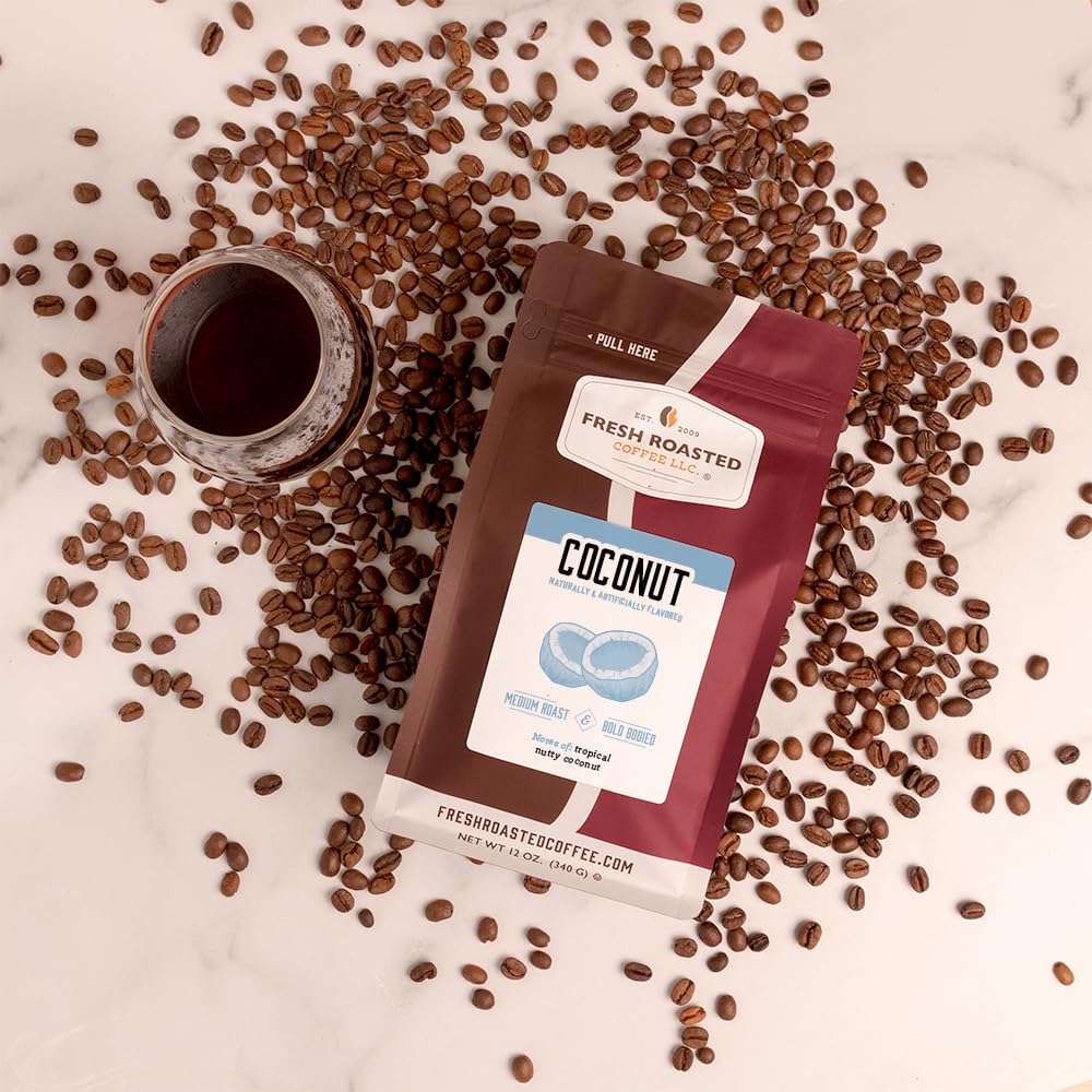 Fresh Roasted Coffee nitrogen-flushed pack preserves peak freshness and flavor