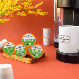 Organic Peruvian pod brings cocoa and almond hints with a smooth finish.