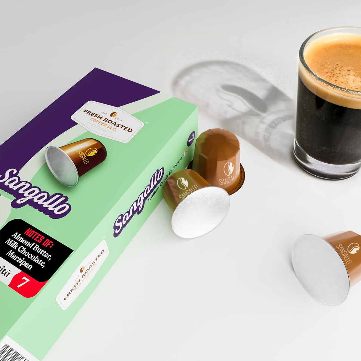 Fresh Roasted Coffee OU Kosher certification signals trusted quality.
