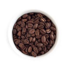 Fresh Roasted Coffee Papua New Guinea bag shows fresh roast, preserving flavor.