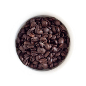 Fresh Roasted Coffee Peru decaf nitrogen-flush packaging preserving aroma and freshness.