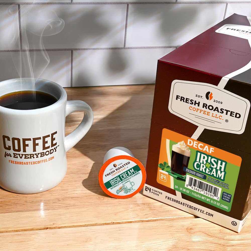Recyclable cup packaging reduces waste for Fresh Roasted Coffee.