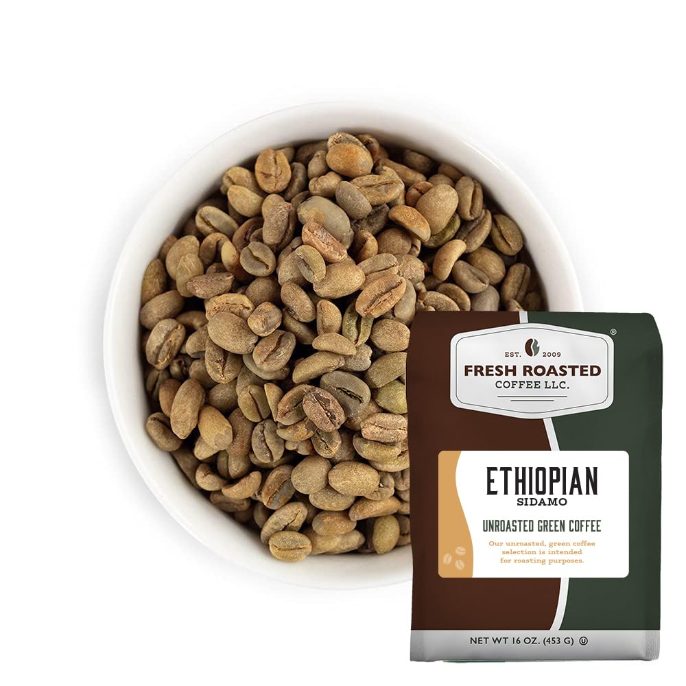 Fresh Roasted Coffee sustainably sourced green beans for roasting experiments