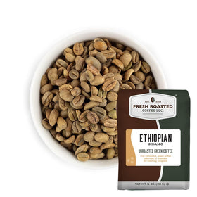 Fresh Roasted Coffee sustainably sourced green beans for roasting experiments