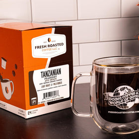 Fresh Roasted Coffee nitrogen flush bag preserves freshness, maintaining rich flavors between brews.