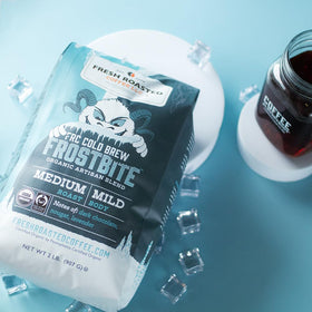 Fresh Roasted Coffee USDA Organic Frostbite badge supports trusted sourcing.