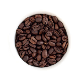 Fresh Roasted Coffee whole bean 2lb package shows convenient, durable packaging for bulk use.