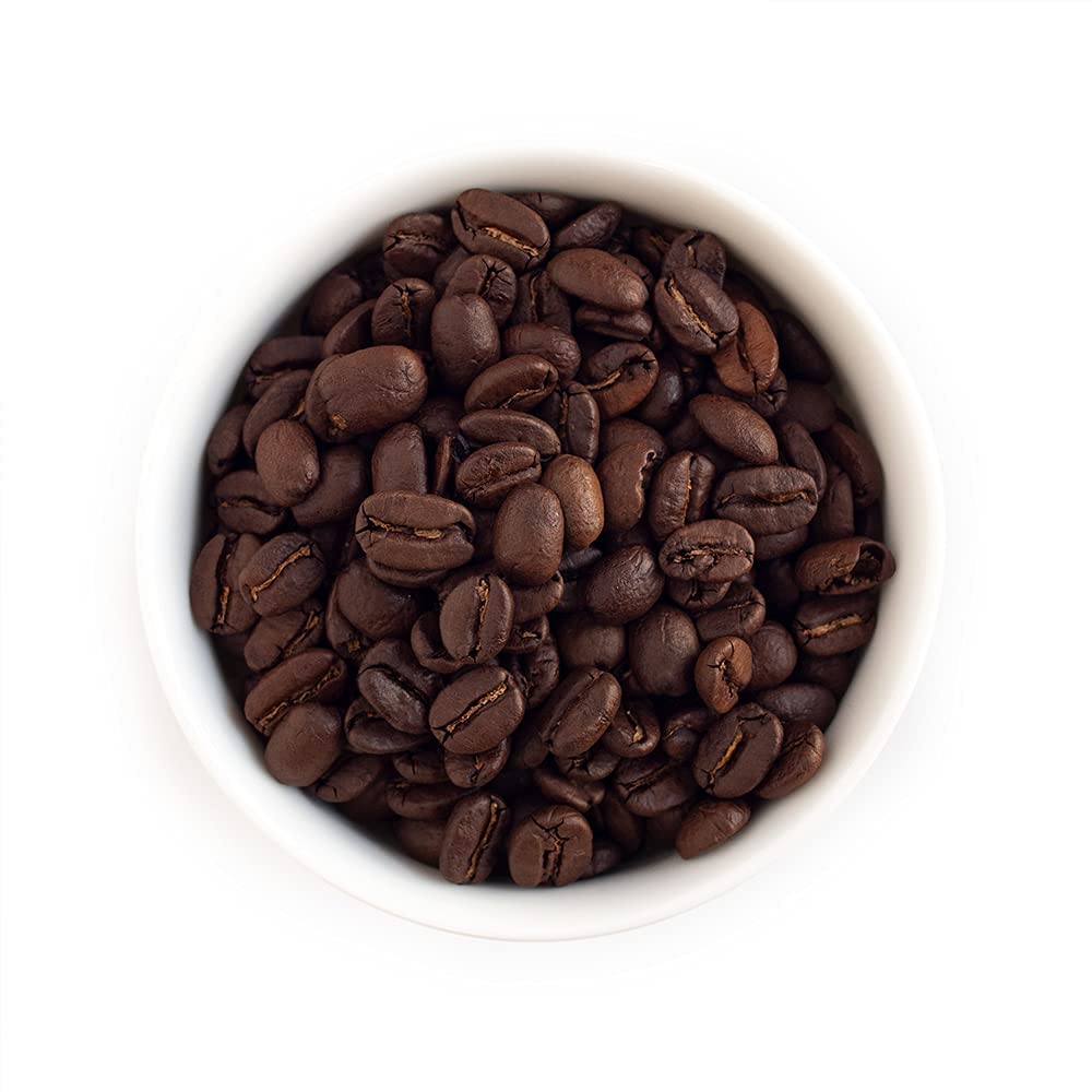 Fresh Roasted Coffee whole beans show a rich, aromatic palette for home brewing.