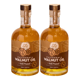 Fresh Vintage Farms walnut oil bottle highlighting premium cold-pressed quality for cooking