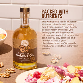 Fresh Vintage Farms Walnut Oil dressings for enhanced salad flavor