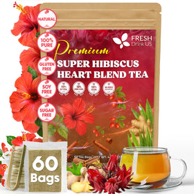 FreshDrinkUS 60-tea-bags-pack ready for quick, caffeine-free daily ritual.