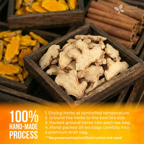 FreshDrinkUS aromatic steam rising from a cup of herbal tea
