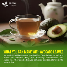 FreshDrinkUS avocado leaves hygienic-packaging protects freshness from leaf to teapot