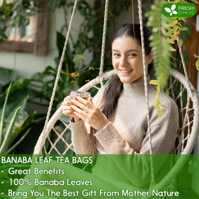 FreshDrinkUS banaba tea infuser steep invites a comforting cup experience.
