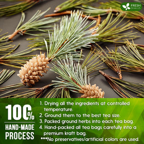 FreshDrinkUS-biodegradable-tea-bags ensure eco-friendly preparation and easy disposal.