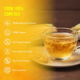 FreshDrinkUS biodegradable tea bags in natural material packaging.