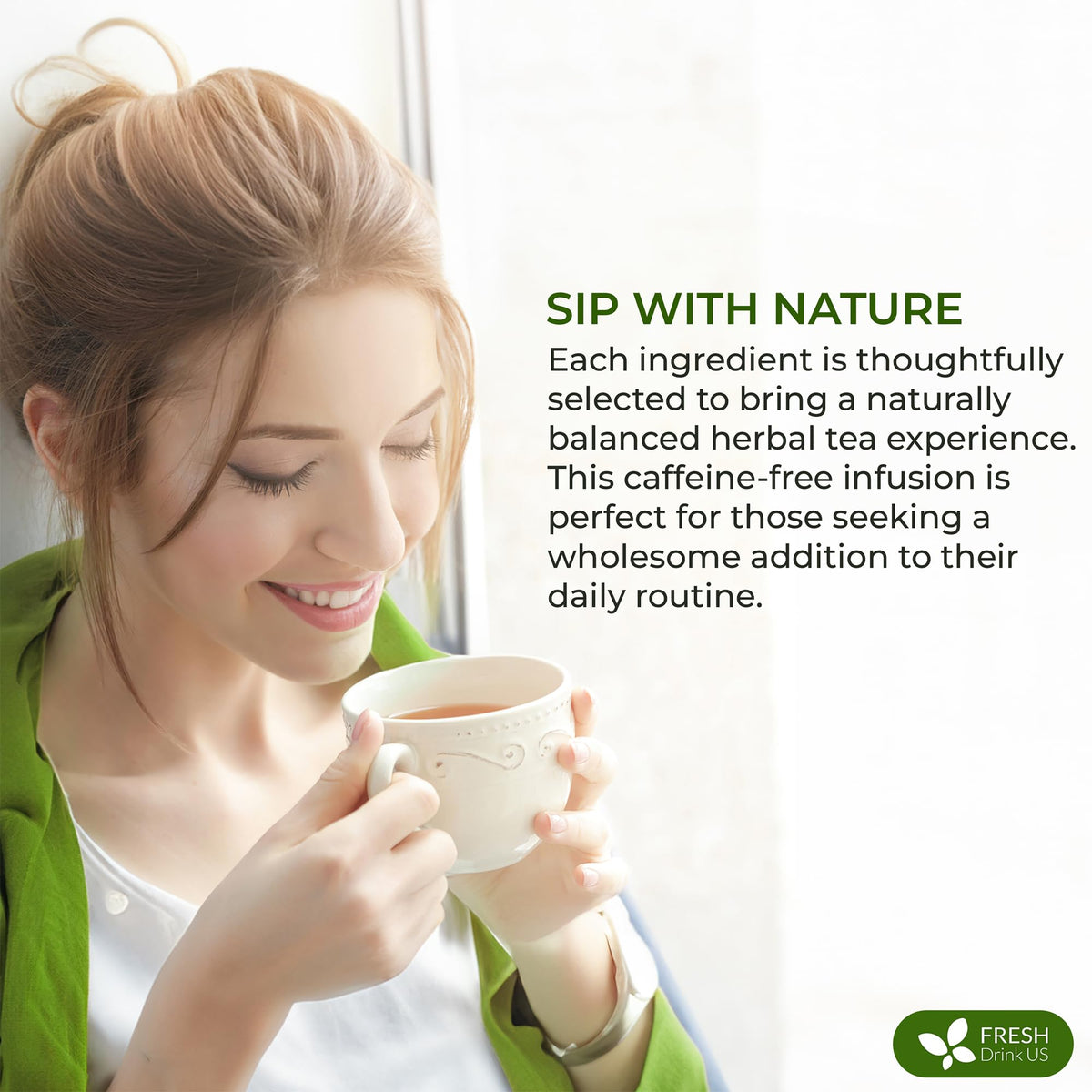 FreshDrinkUS brewed glucose tea cup warm earthy aroma ready to enjoy