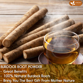 From sustainable family farms to your kitchen, FreshDrinkUS burdock powder emphasizes responsible sourcing