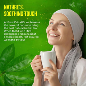 FreshDrinkUS caffeine-free tea offers a relaxing anytime cup without caffeine.