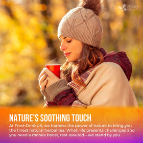 FreshDrinkUS chamomile lavender cupside ritual for sleep-friendly routine.