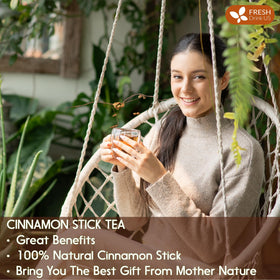 FreshDrinkUS cinnamon sticks deliver strong aroma for cozy drinks.