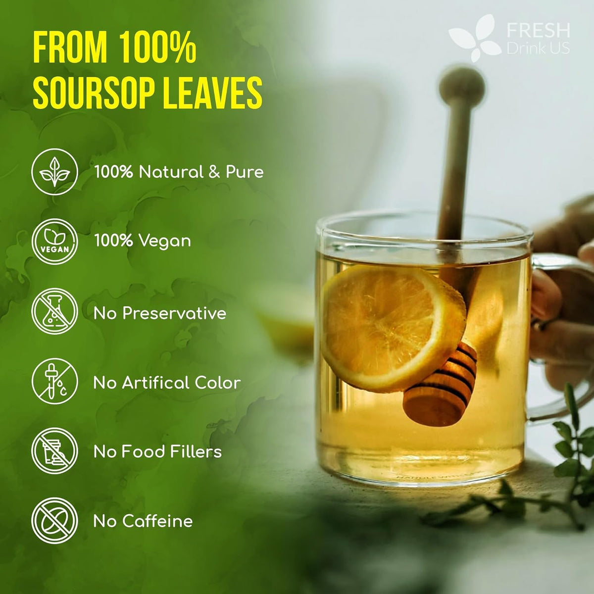 FreshDrinkus corn-fiber-tea-bags show eco-friendly packaging and safety.