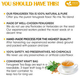 FreshDrinkUS fenugreek leaves offer authentic flavor with no additives.